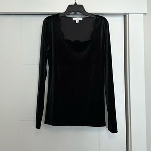 (NWOT) 1901 Suede Top